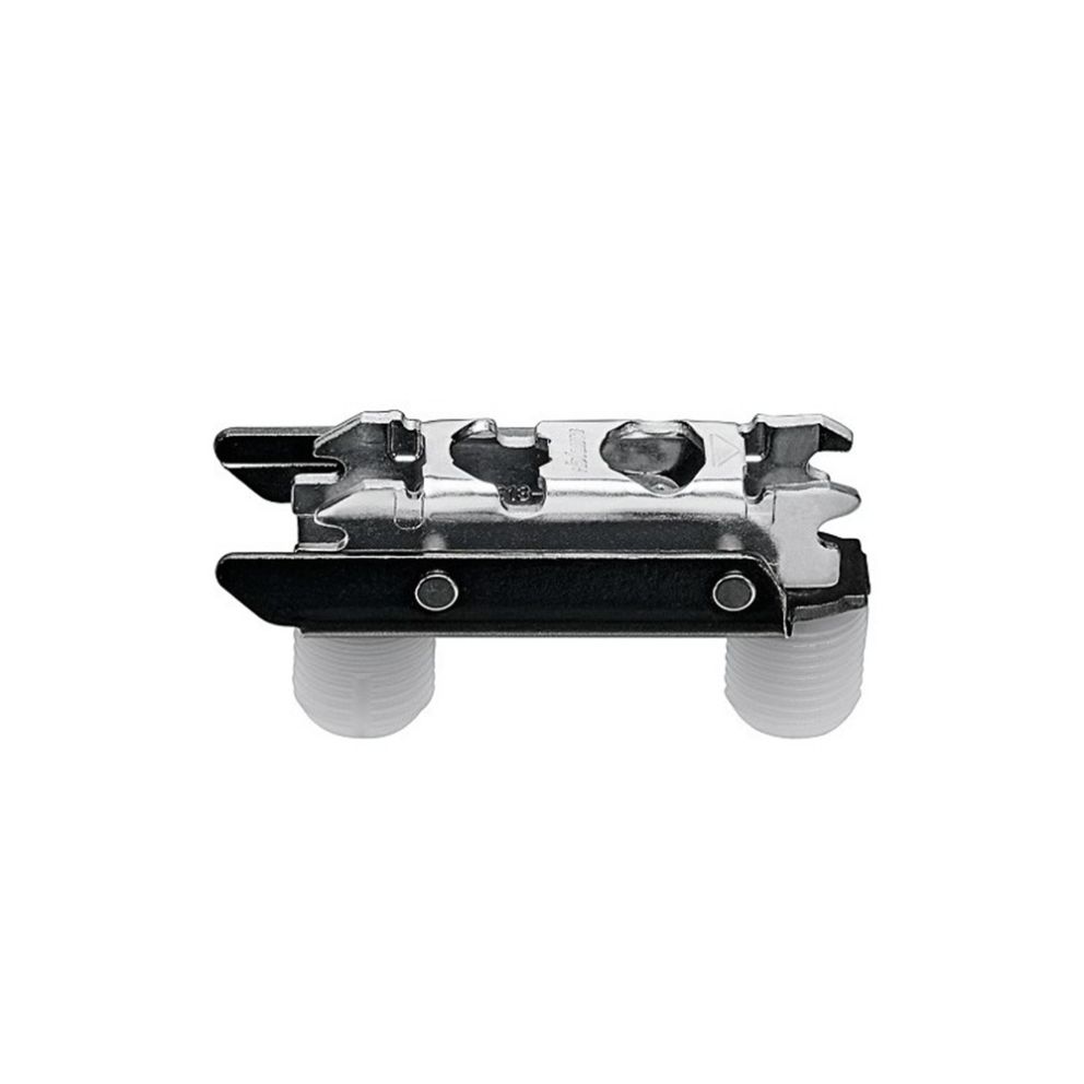 Placuta balama clip 20/32 dreapta cu excentric H-3mm negru-onix cu dibluri prin presare 177H3130 ONS BLUM