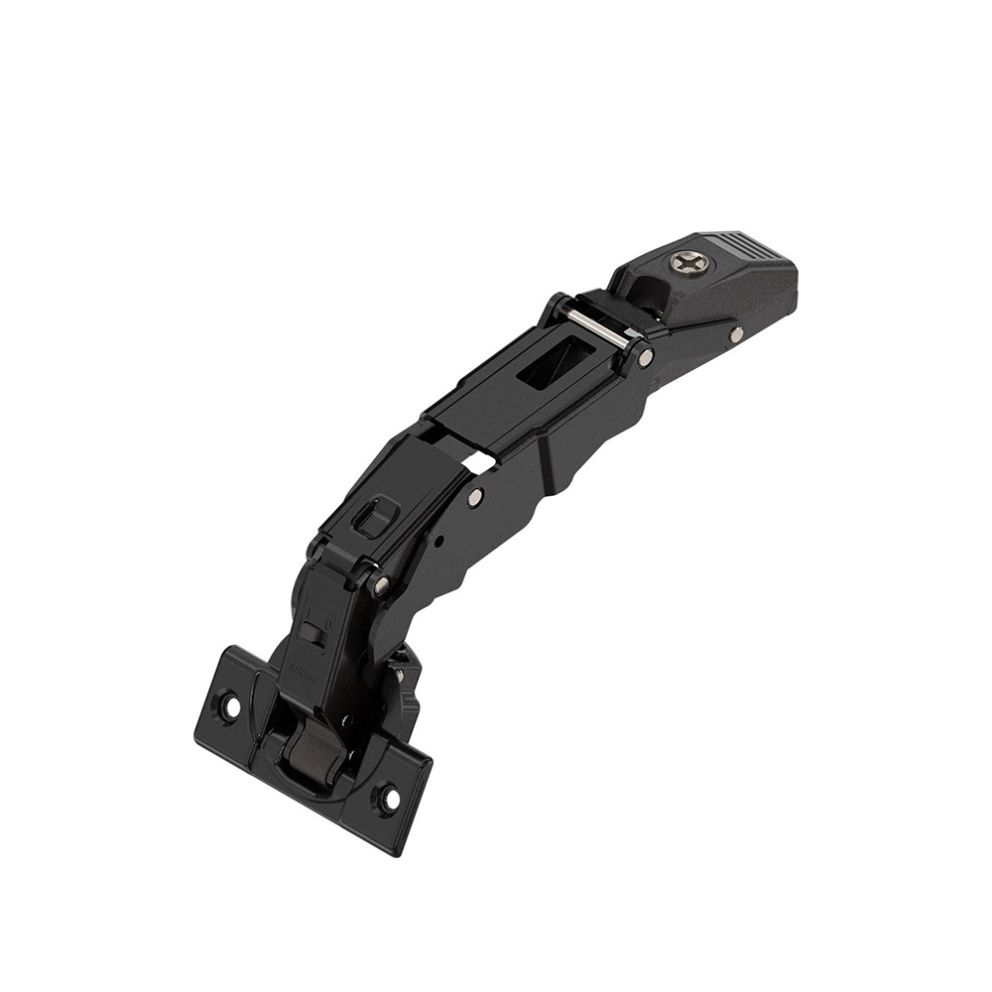 Balama clip-top blumotion 155° usa aplicata cu suruburi negru-onix 71B7550 ONS BLUM