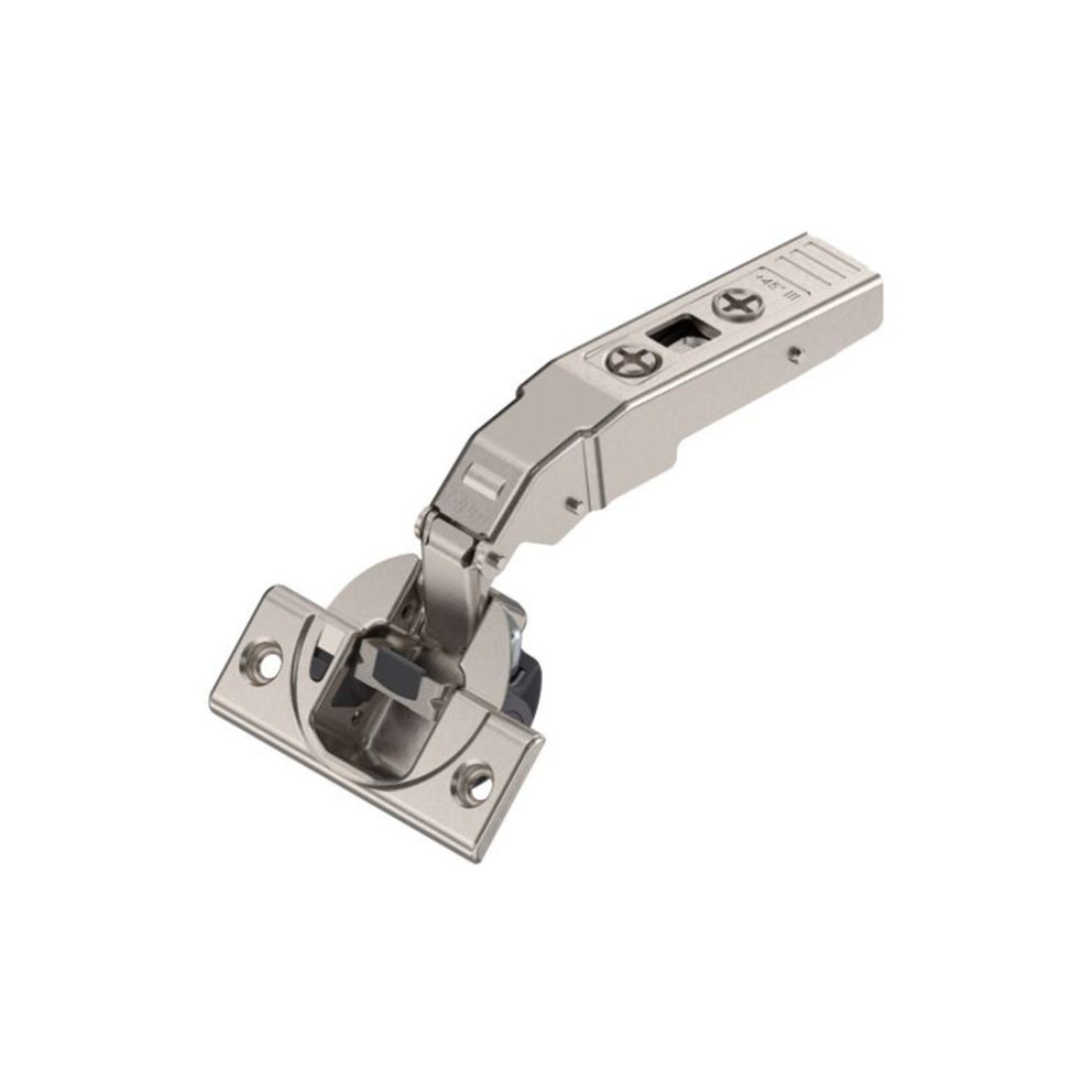 Balama clip-top blumotion 95° usa maxim aplicata +45°III cu suruburi nichelat 79B9458 BLUM