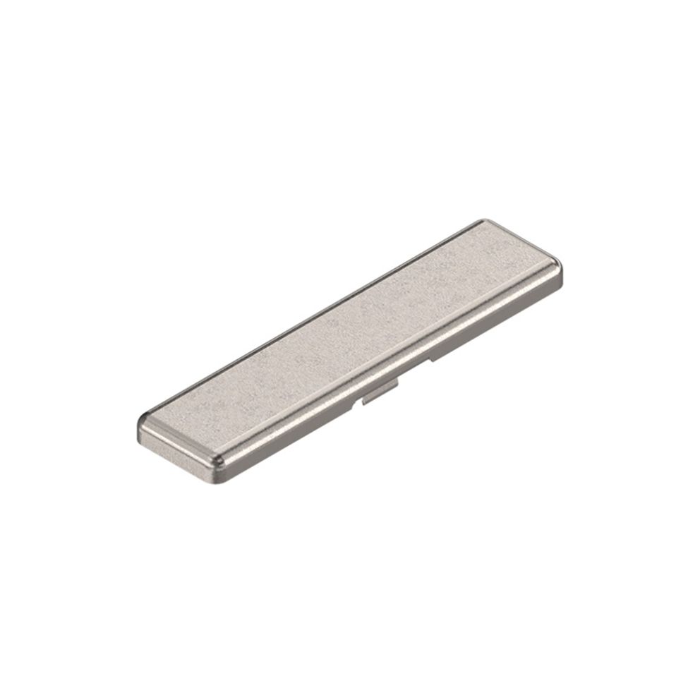 Capac de acoperire brat balama 100? drept neimprimat nichelat 90M2503 BLUM