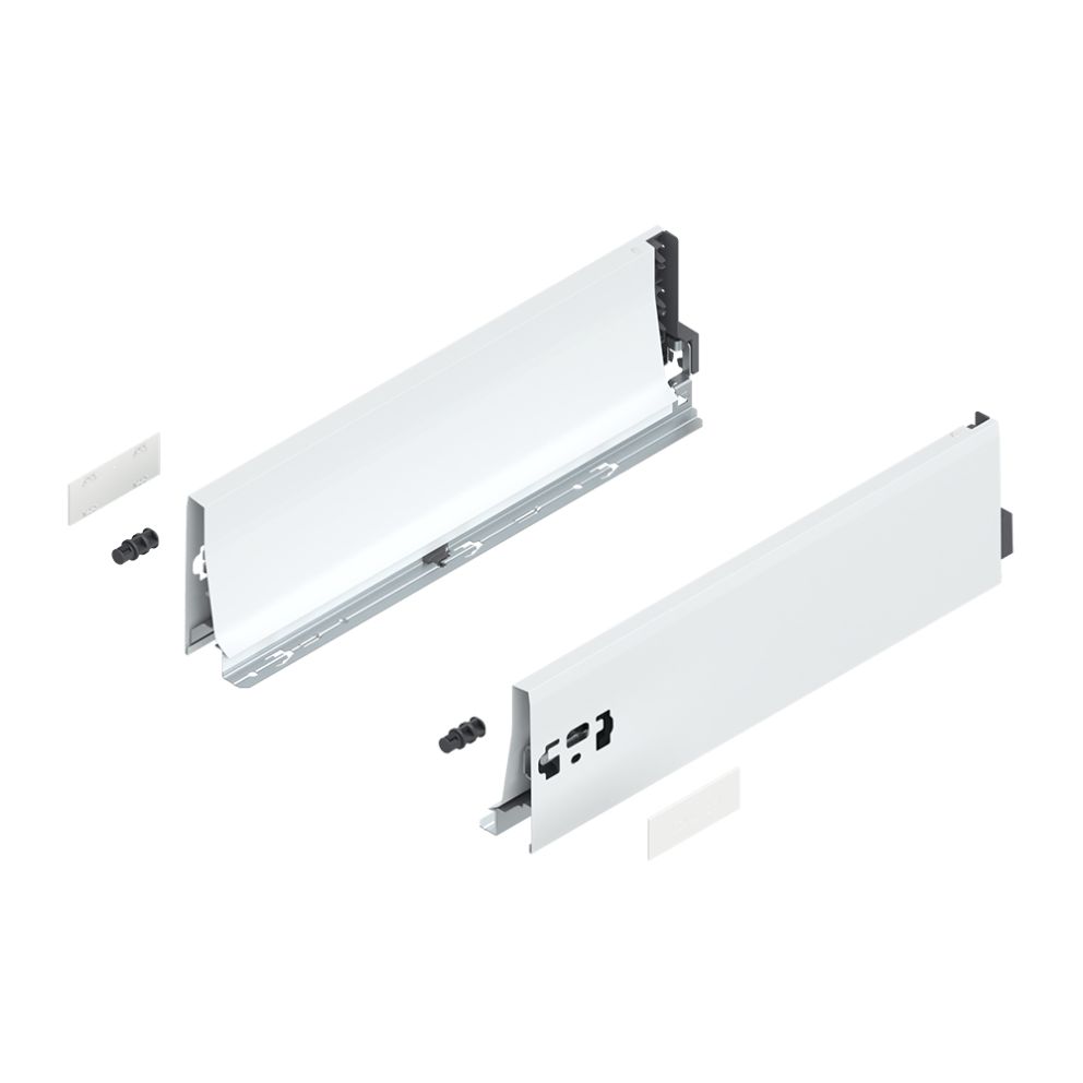 Antaro set de laterale tandembox K-115mm NL-400mm alb-matase 378K4002SA SW BLUM