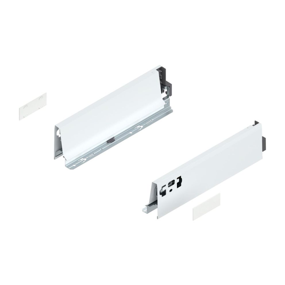 Antaro set de laterale tandembox M-83mm NL-300mm alb-matase 378M3002SA SW BLUM