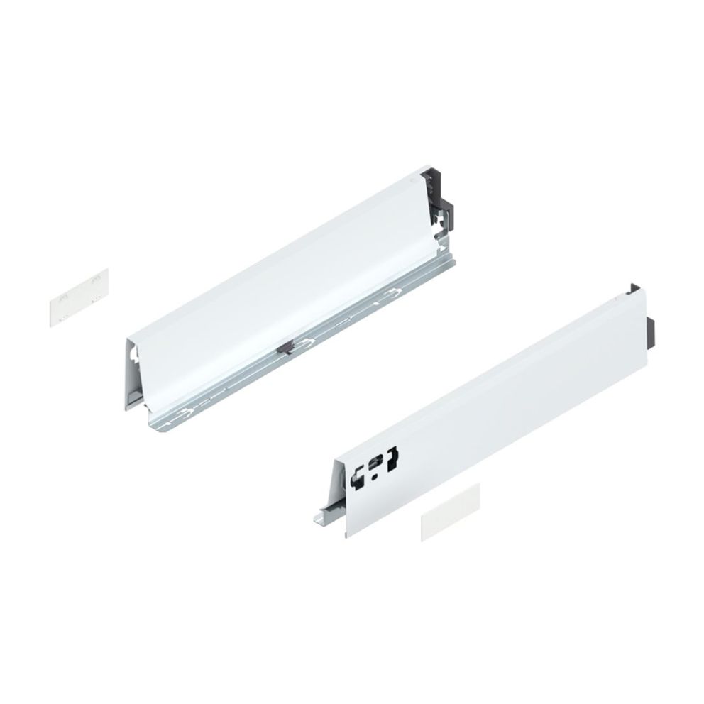 Antaro set de laterale tandembox M-83mm NL-400mm alb-matase 378M4002SA SW BLUM