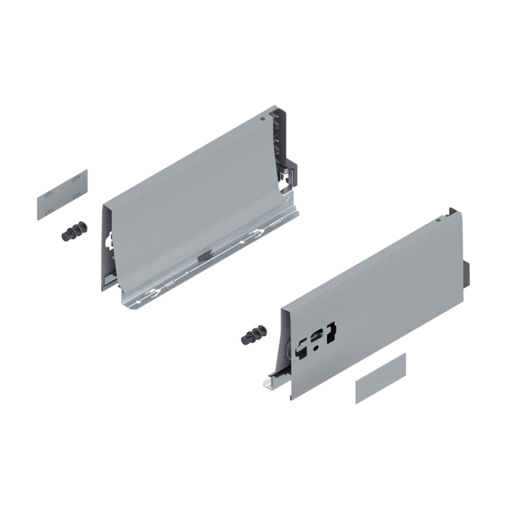Antaro set de laterale tandembox K-115mm NL-270mm gri-aluminiu 378K2702SA R9006 BLUM