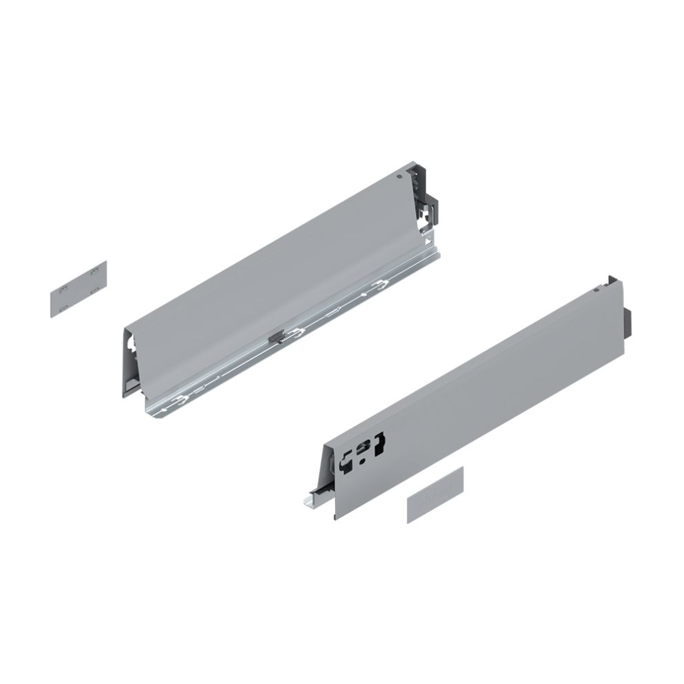 Antaro set de laterale tandembox M-83mm NL-400mm gri-aluminiu 378M4002SA R9006 BLUM