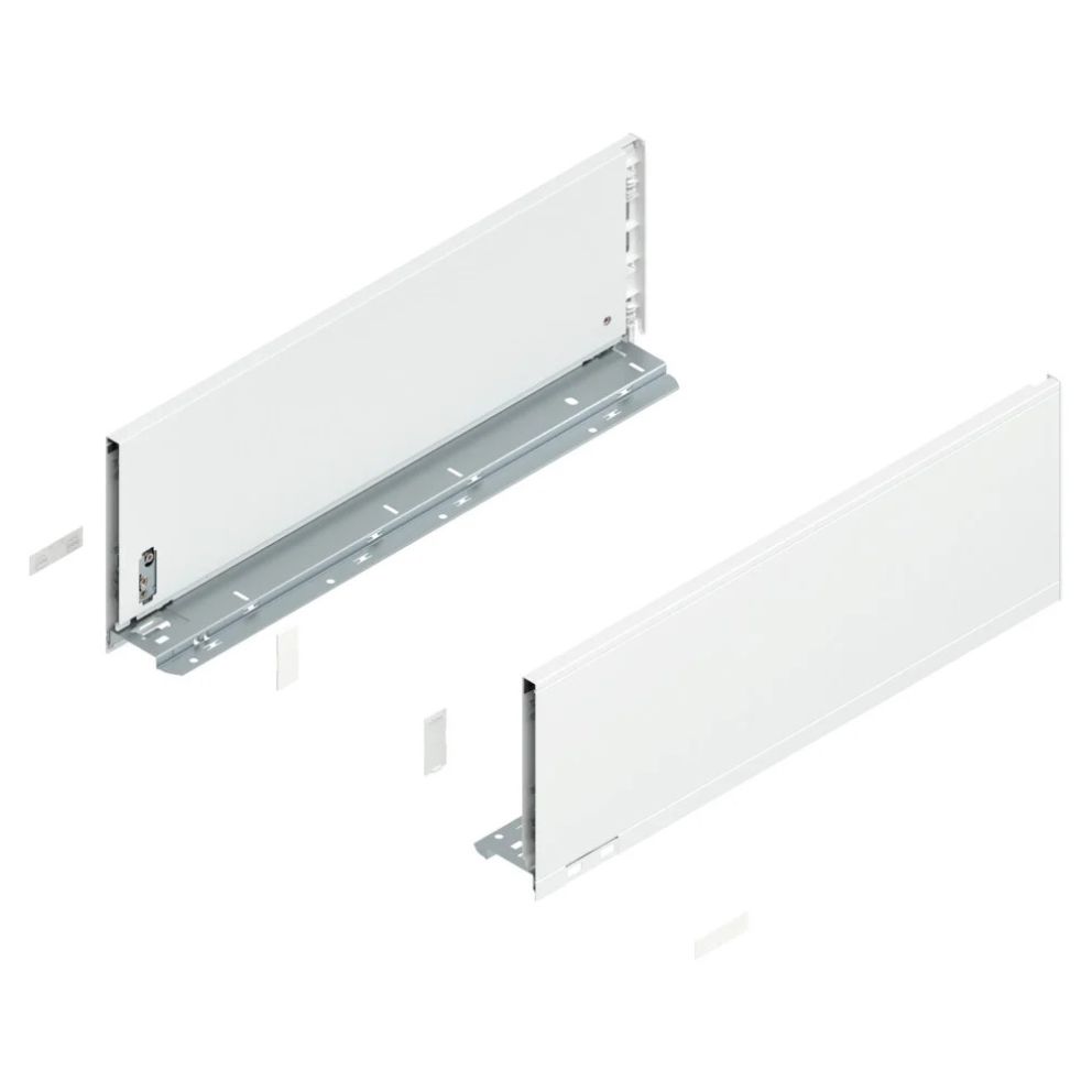 Legrabox set de laterale C-177mm NL-500mm alb-matase mat 770C5002S SW-M BLUM