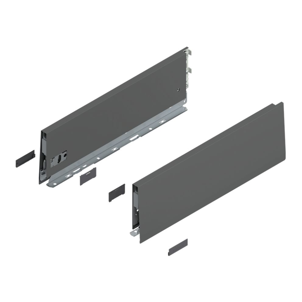 Merivobox set de laterale K-129mm NL-400mm gri-orion mat 470K4002S OG-M BLUM