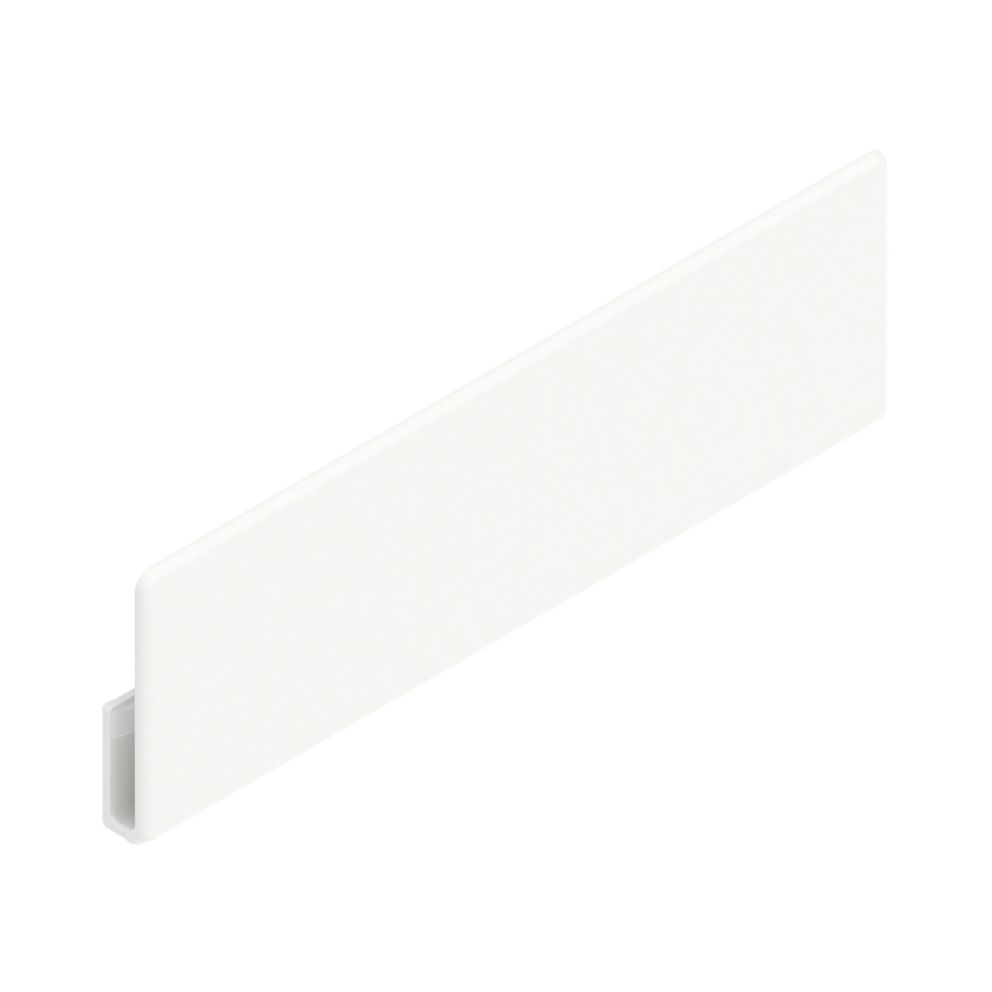 Merivobox capac de acoperire pentru laterala exterior inscriptionat blum alb-matase mat ABD.1000.BL SW-M BLUM