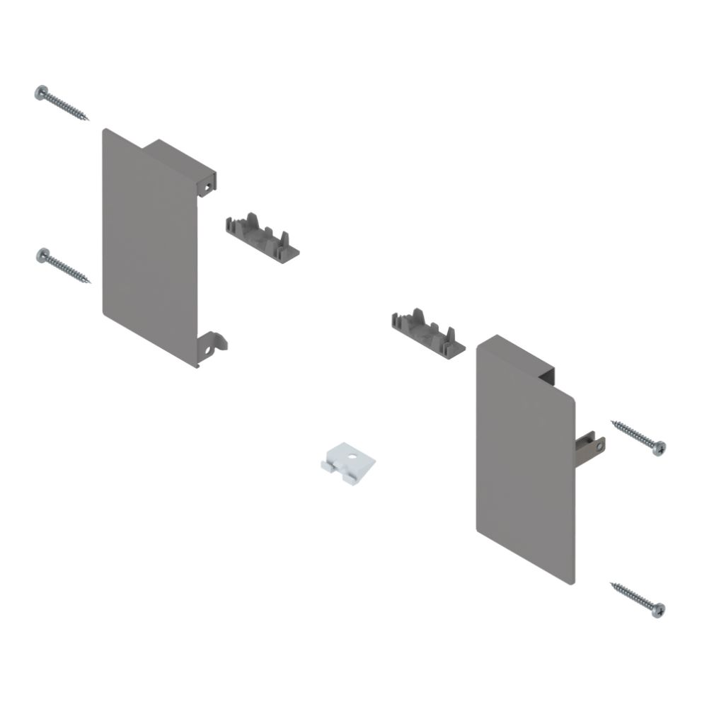 Merivobox set suport de front inaltime M pentru sertar interior gri-indiu mat ZI4.0MS1 IG-M BLUM