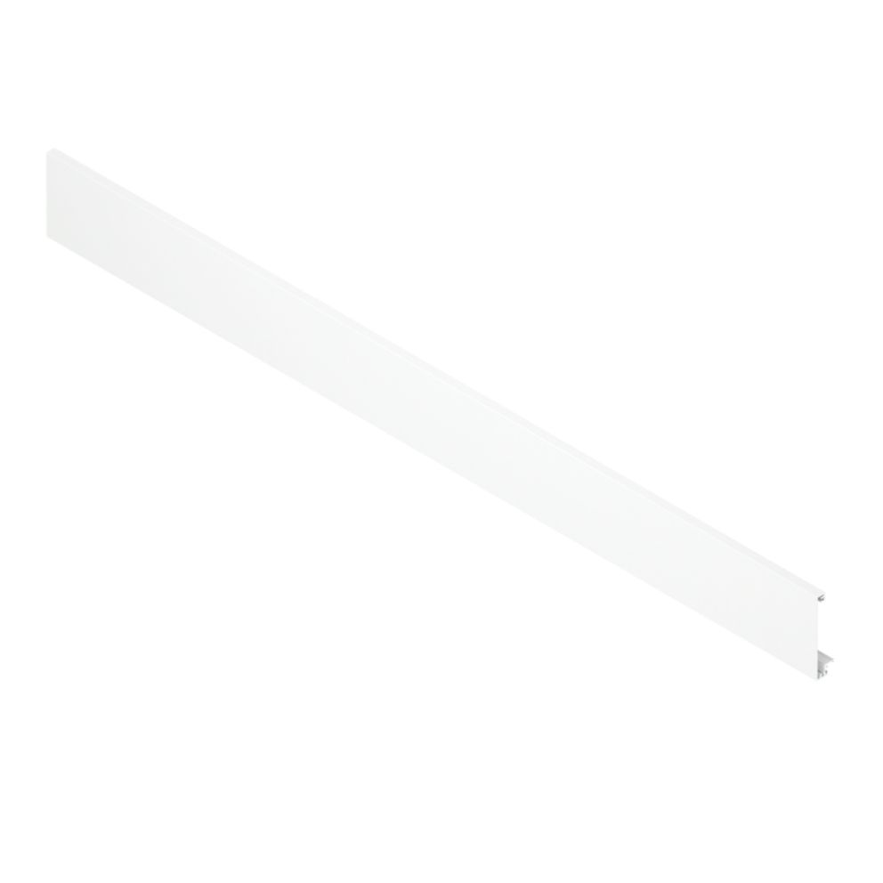 Merivobox front din aluminiu pentru sertar interior fara canelura L-1042mm alb-matase mat ZV4.1042M SW-M BLUM