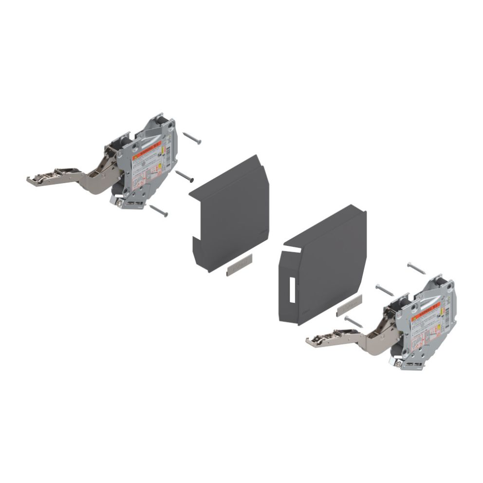 Aventos HK-S set mecanisme de ridicare tip E gri-inchis 20K2E00.06 TGR BLUM